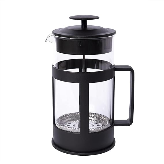 French Press Coffee Maker, with Heat Resistant Thickened Borosilicate Glass, 12oz(350ml)