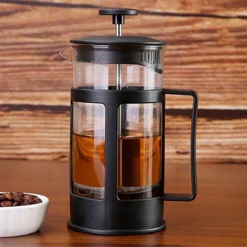 French Press Coffee Maker, with Heat Resistant Thickened Borosilicate Glass, 12oz(350ml)