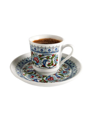 Turkish Coffee Kutahya Porcelain Topkapı Palace Design